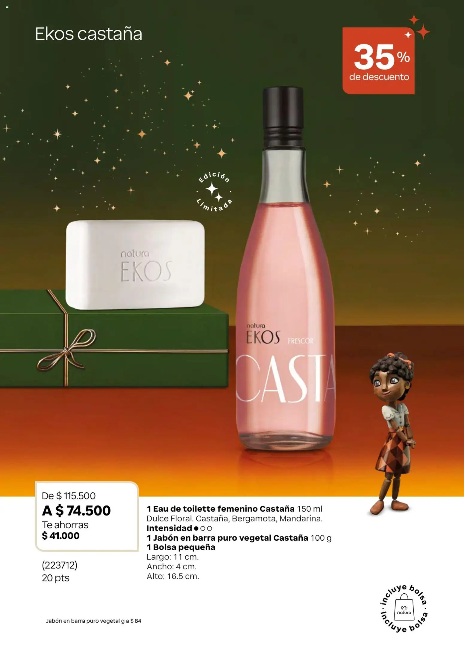 Natura revista - valida desde el 13.11.2025 | Página: 18 | Productos: Té, Bolsa, Eau de toilette, Jabón