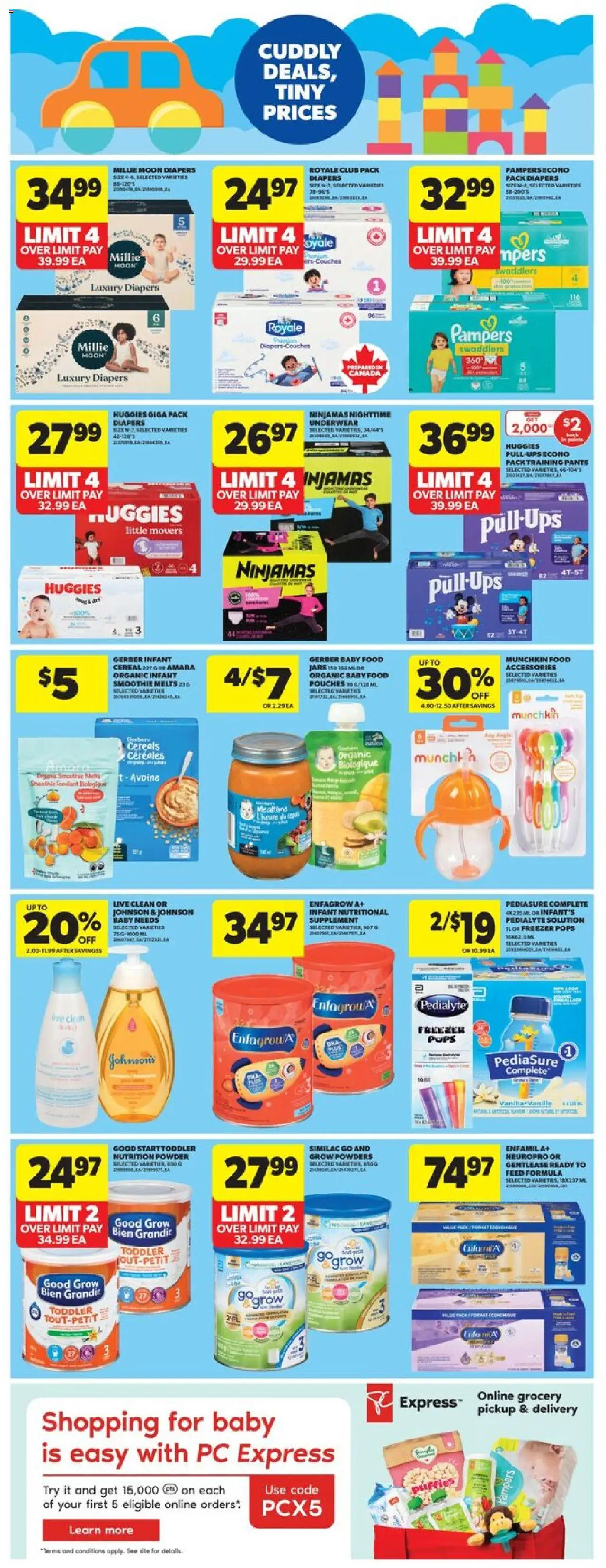 Real Canadian Superstore flyer valid from 18.09.2025 | Page: 31 | Products: Freezer, Powder, Pants, Underwear