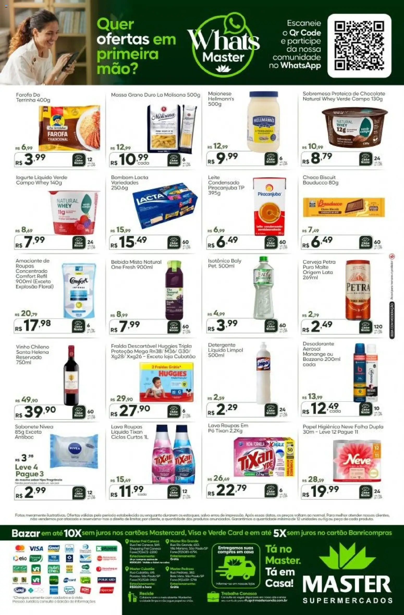 Master Folheto - válido de 30.01.2026 | Página: 2 | Produtos: Pó, Desodorante, Leite, Chocolate