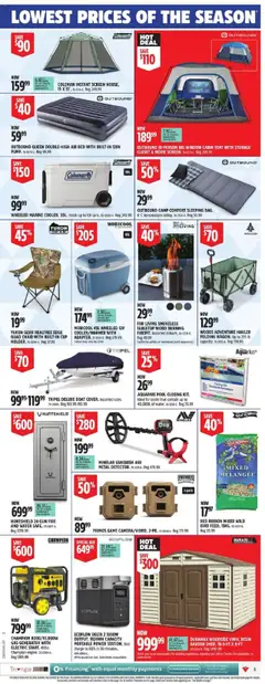 Canadian Tire flyer valid from 14.08.2025 | Page: 10 | Products: Game, Bed, Chair