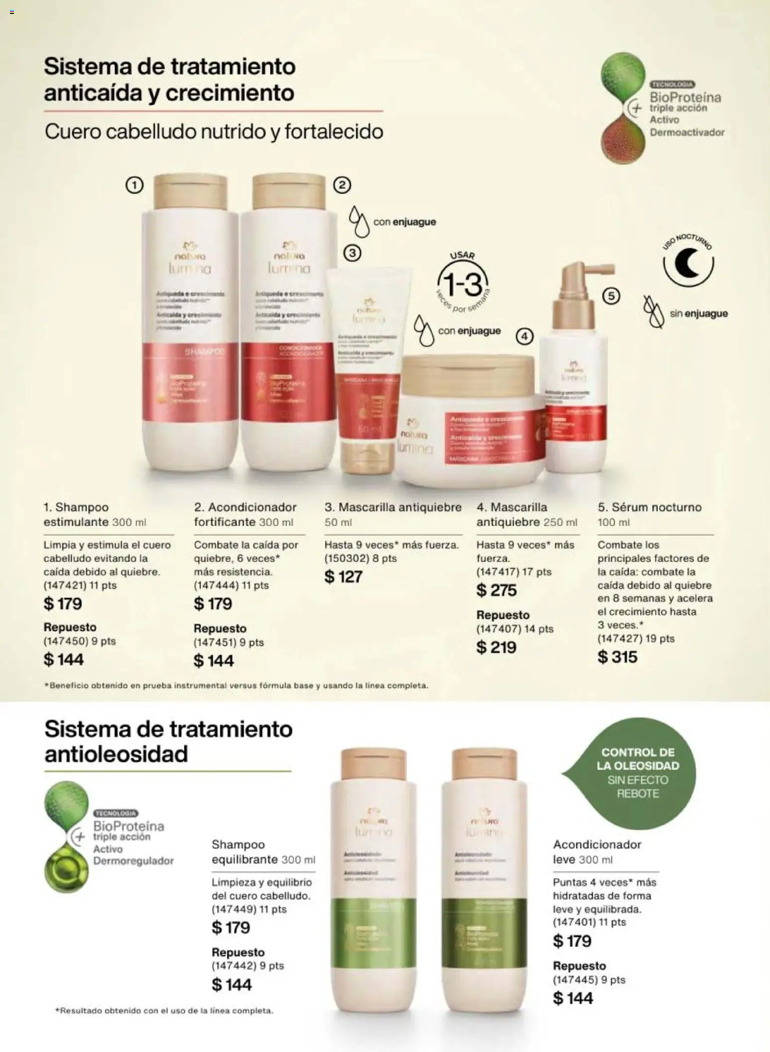 Nuevas ofertas de Natura válidas en toda la República Mexicana desde el 30.01.2026. ¡Encuentra las mejores ofertas en Natura campaña 3 2026! | Página: 134 | Productos: Serum, Mascarilla, Acondicionador