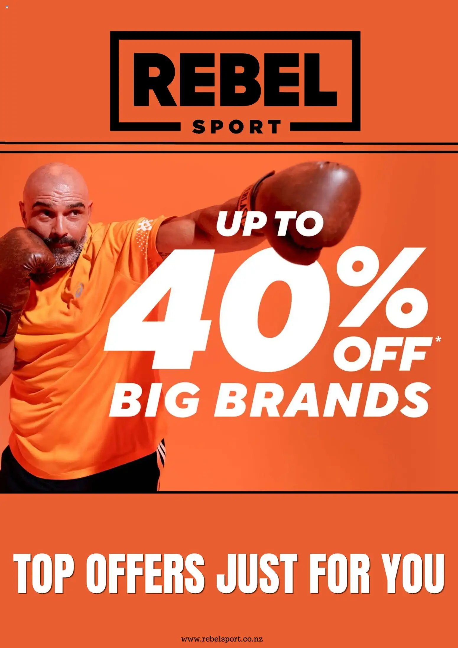 Rebel Sport catalogue from 22.04.2026 | Page: 1