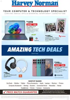 Preview of Harvey Norman catalogue  - valid from 02.04.2026