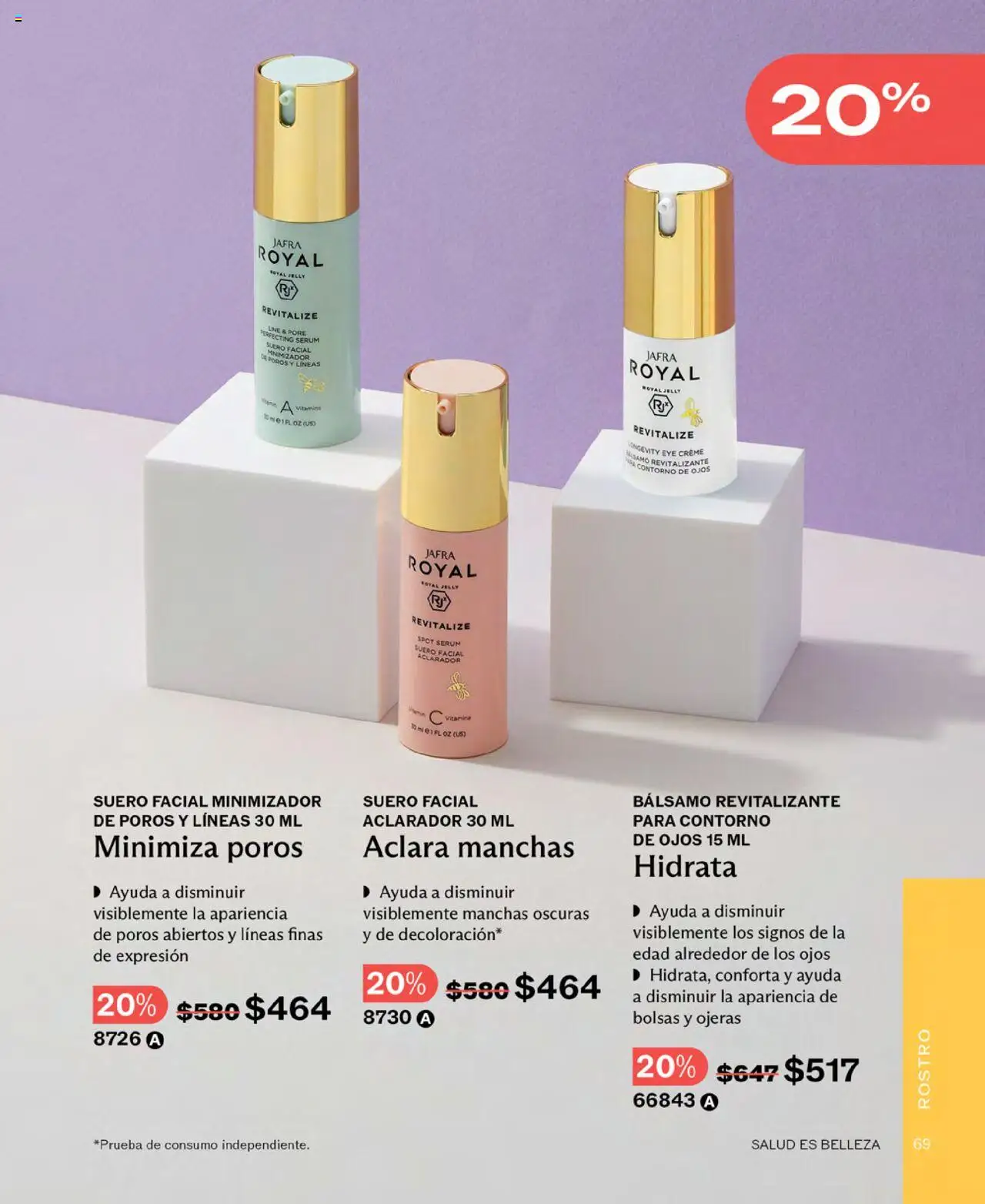 Nuevas ofertas de JAFRA válidas en toda la República Mexicana desde el 01.07.2025. ¡Encuentra las mejores ofertas en JAFRA catálogo! | Página: 69