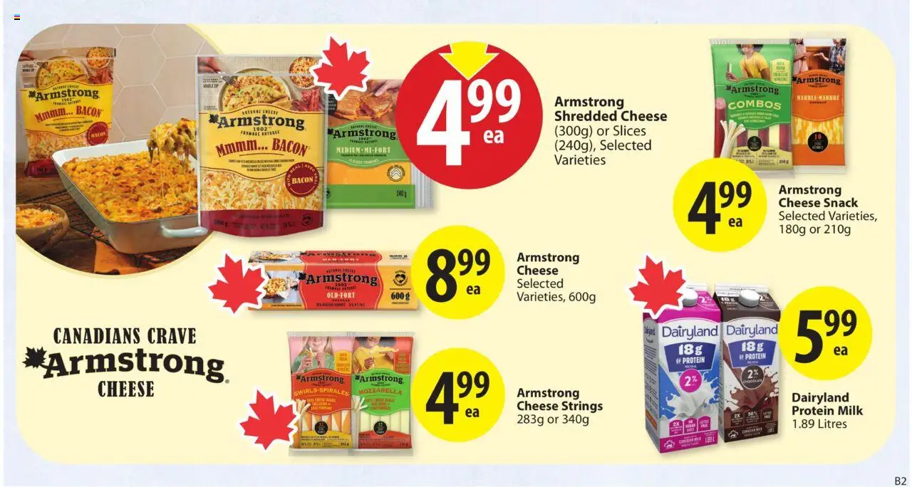 Save on foods flyer valid from 02.10.2025 | Page: 25 | Products: Milk, Cheese, Chocolate