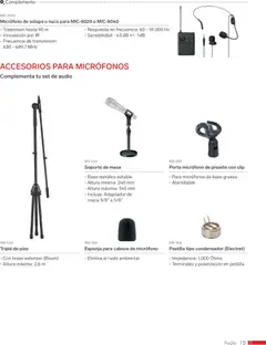 Vista previa de Steren catálogo, nuevo folleto de la tienda, válido en México a partir del 01.01.2026 | Página: 27 | Productos: Esponja, Micrófono, Adaptador, Mesa