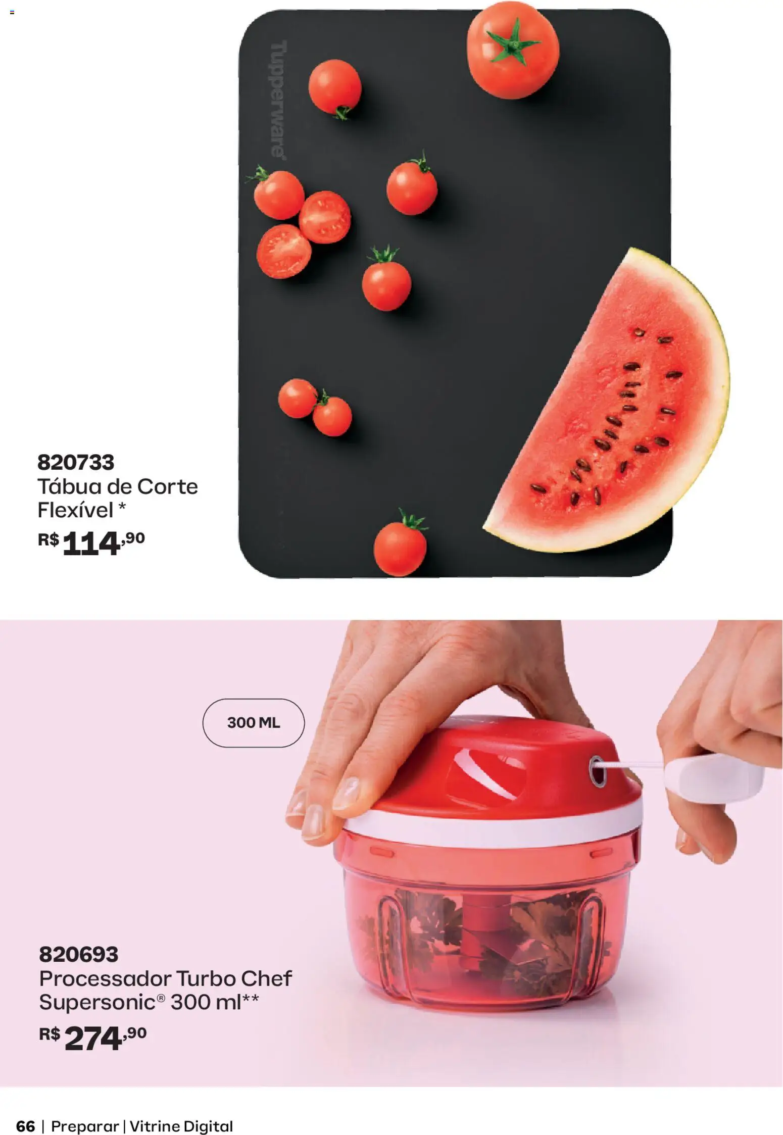 Tupperware Folheto - válido de 01.01.2026 | Página: 68 | Produtos: Processador, Tábua de corte, Tábua