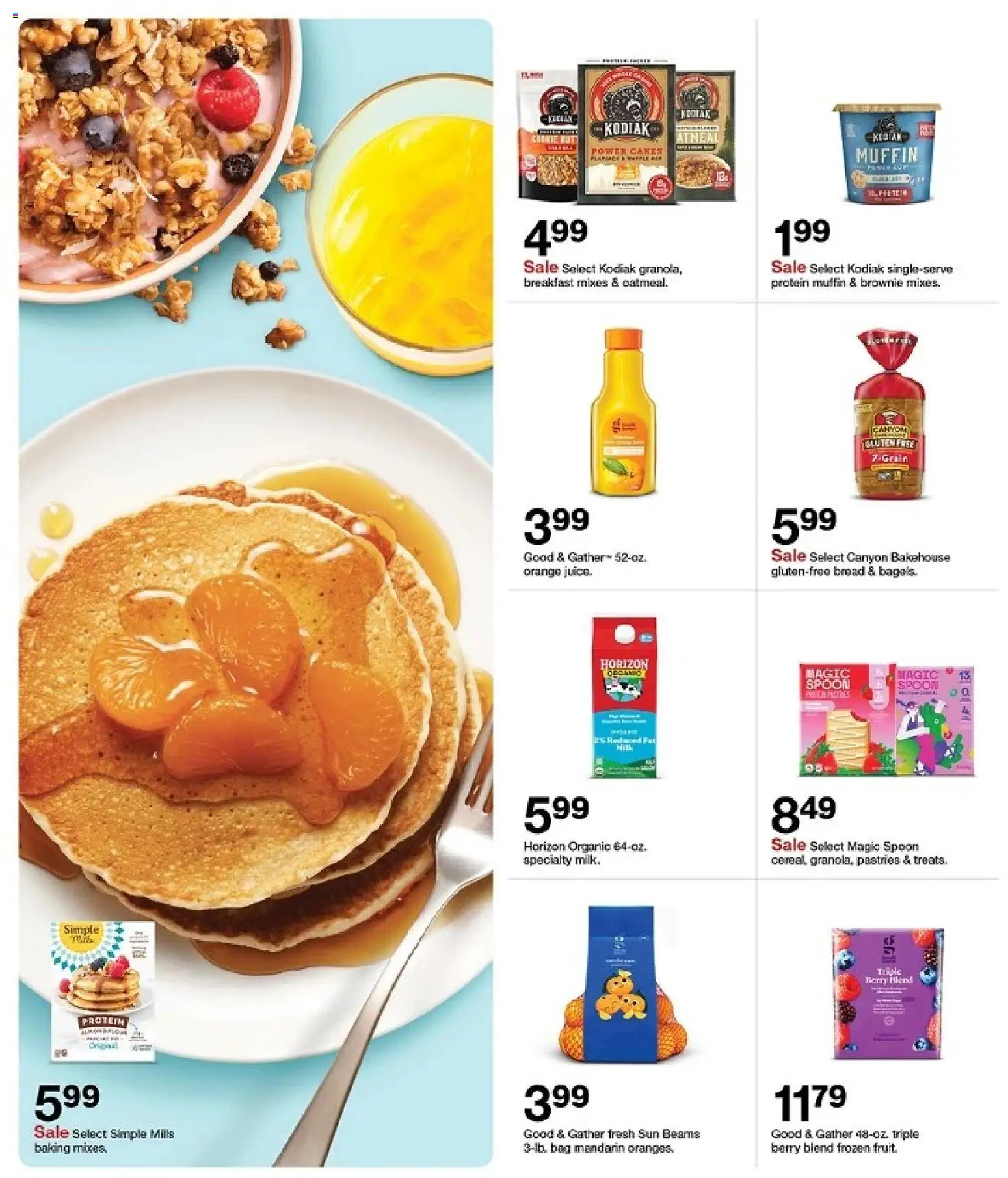 Target Weekly Ad - valid from 11.01.2026 | Page: 6 | Products: Bread, Muffin, Bag