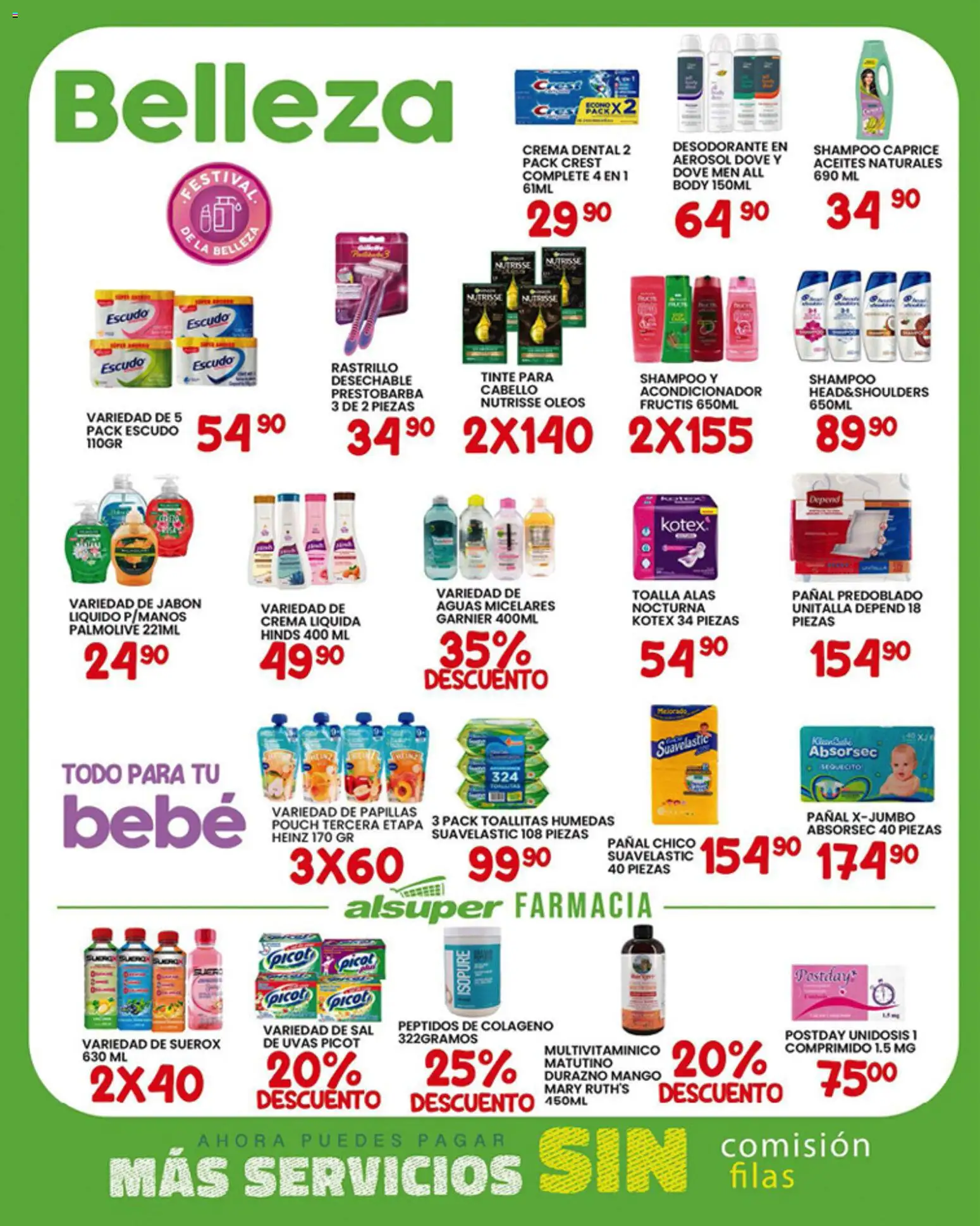 Nuevas ofertas de Alsuper válidas en toda la República Mexicana desde el 10.02.2026. ¡Encuentra las mejores ofertas en Alsuper folleto Chihuahua Estado! | Página: 4