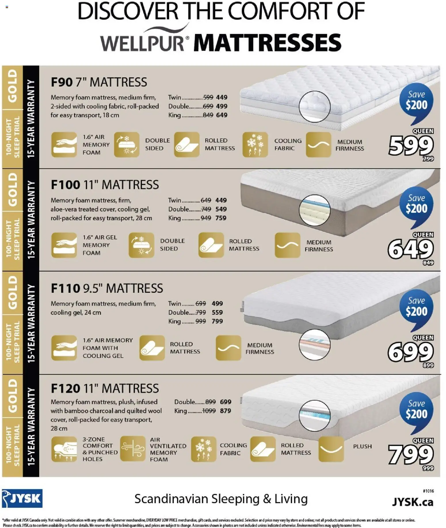 JYSK flyer valid from 18.12.2025 | Page: 38 | Products: Mattress