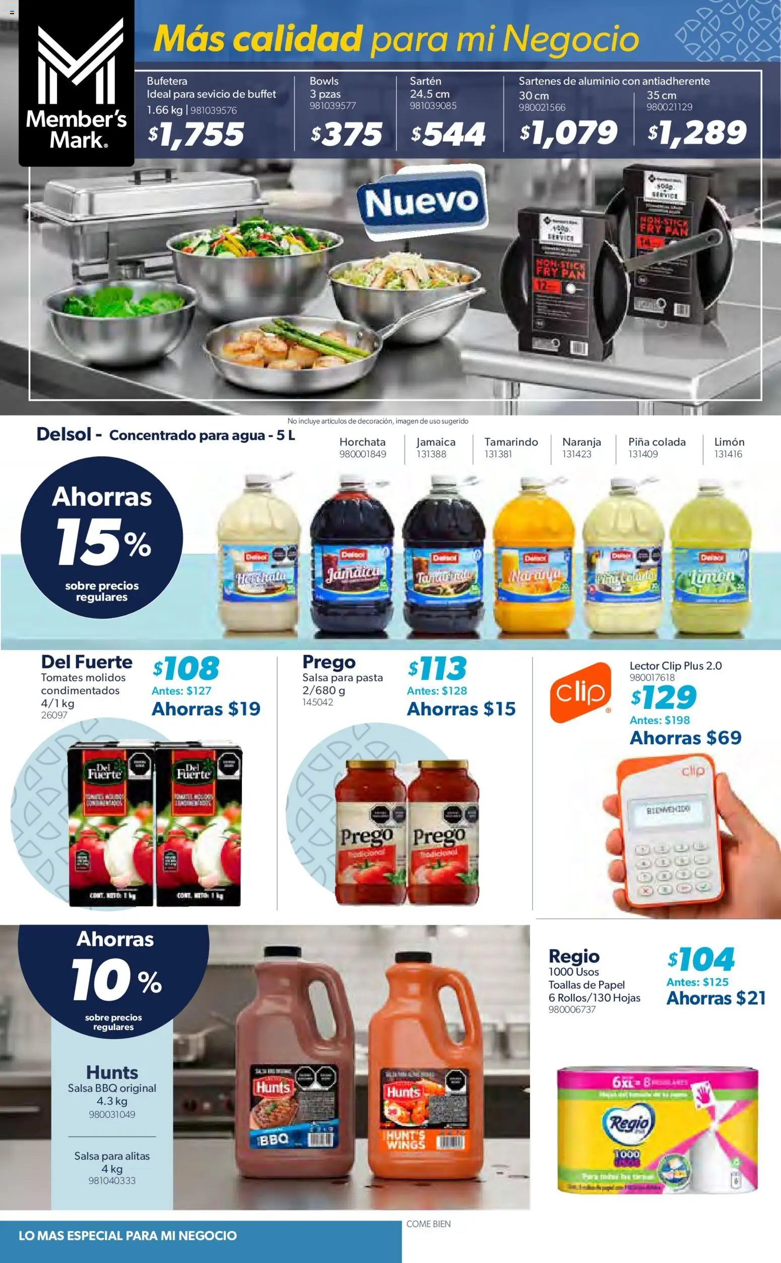 Nuevas ofertas de Sam's Club válidas en toda la República Mexicana desde el 01.04.2026. ¡Encuentra las mejores ofertas en Sam's Club catálogo! | Página: 8