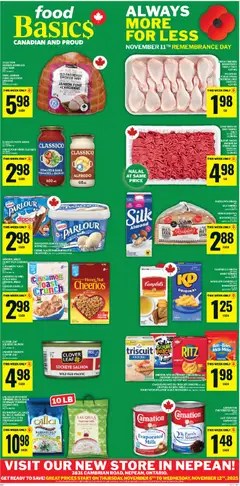 Preview of Food Basics - Kanata from shop Food Basics valid from 06.11.2025