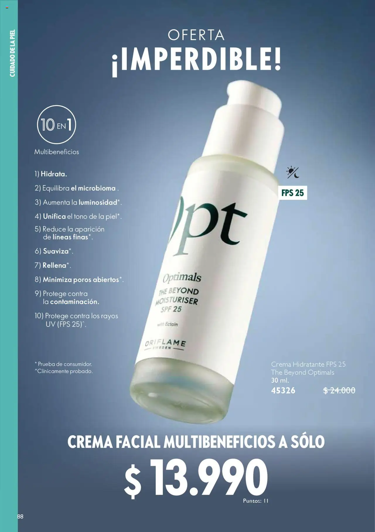 Oriflame - Catálogo │ válido desde el 13.09.2025 | Página: 88 | Productos: Crema