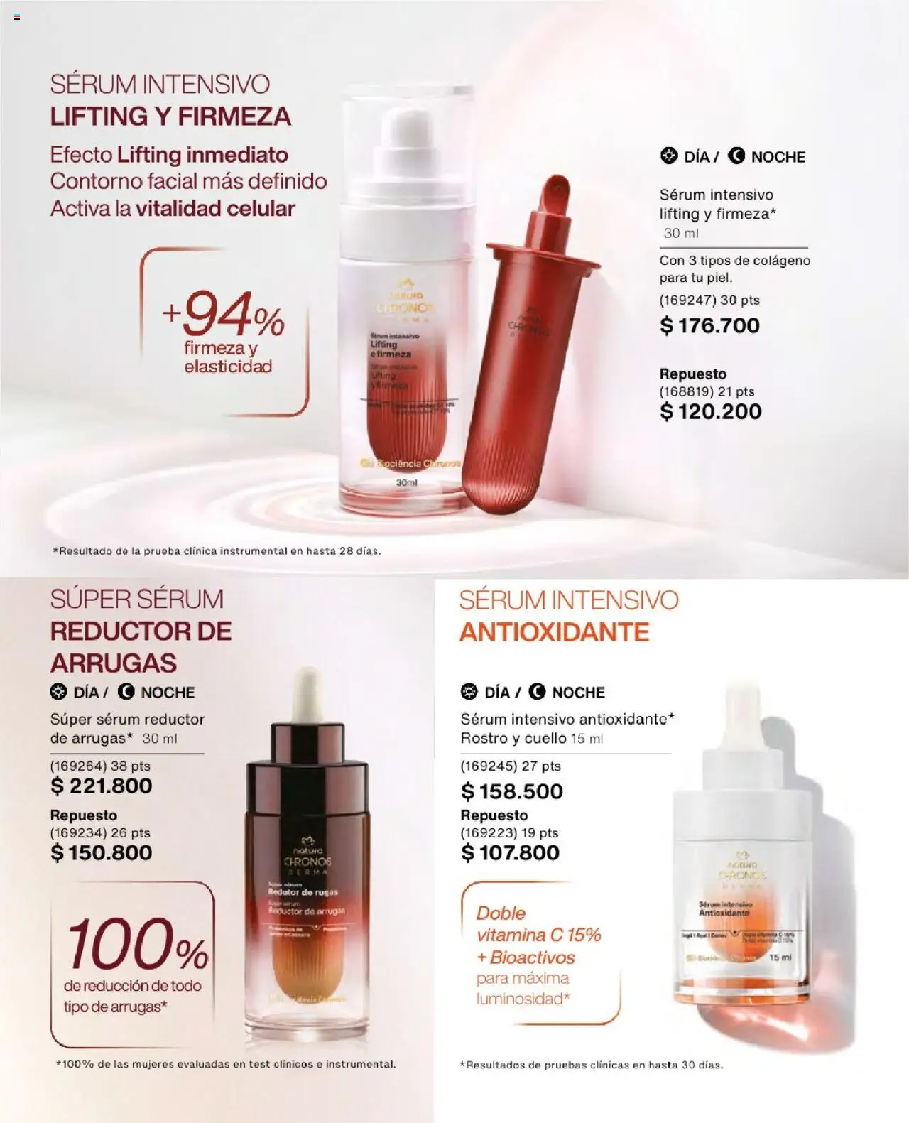 Natura revista - valida desde el 23.07.2025 | Página: 100 | Productos: Serum, Contorno, Cuello