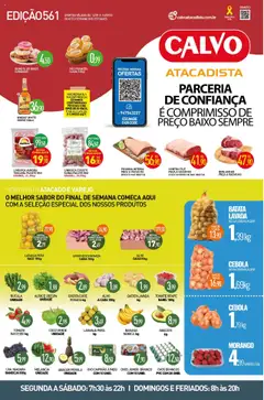 Calvo Atacadista - Ofertas da semana - Pré-Visualização do folheto da loja Calvo Atacadista, válido de 12.09.2025