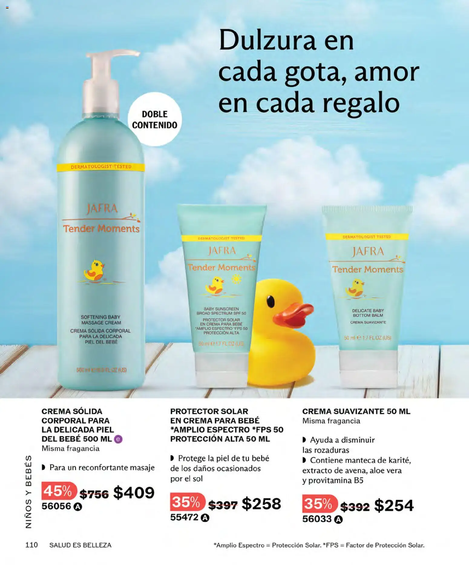 Nuevas ofertas de JAFRA válidas en toda la República Mexicana desde el 01.11.2025. ¡Encuentra las mejores ofertas en JAFRA catálogo! | Página: 110 | Productos: Crema, Suavizante, Fragancia, Protector solar