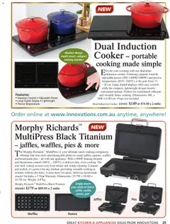 Preview of Innovations Catalogue Summer Gifting Made Easy - valid from 22.10.2025 | Page: 29 | Products: Pies, Digital, Portable, Weight