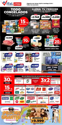 Vista previa Vital - Ofertas fin de semana válido desde el 25.07.2025