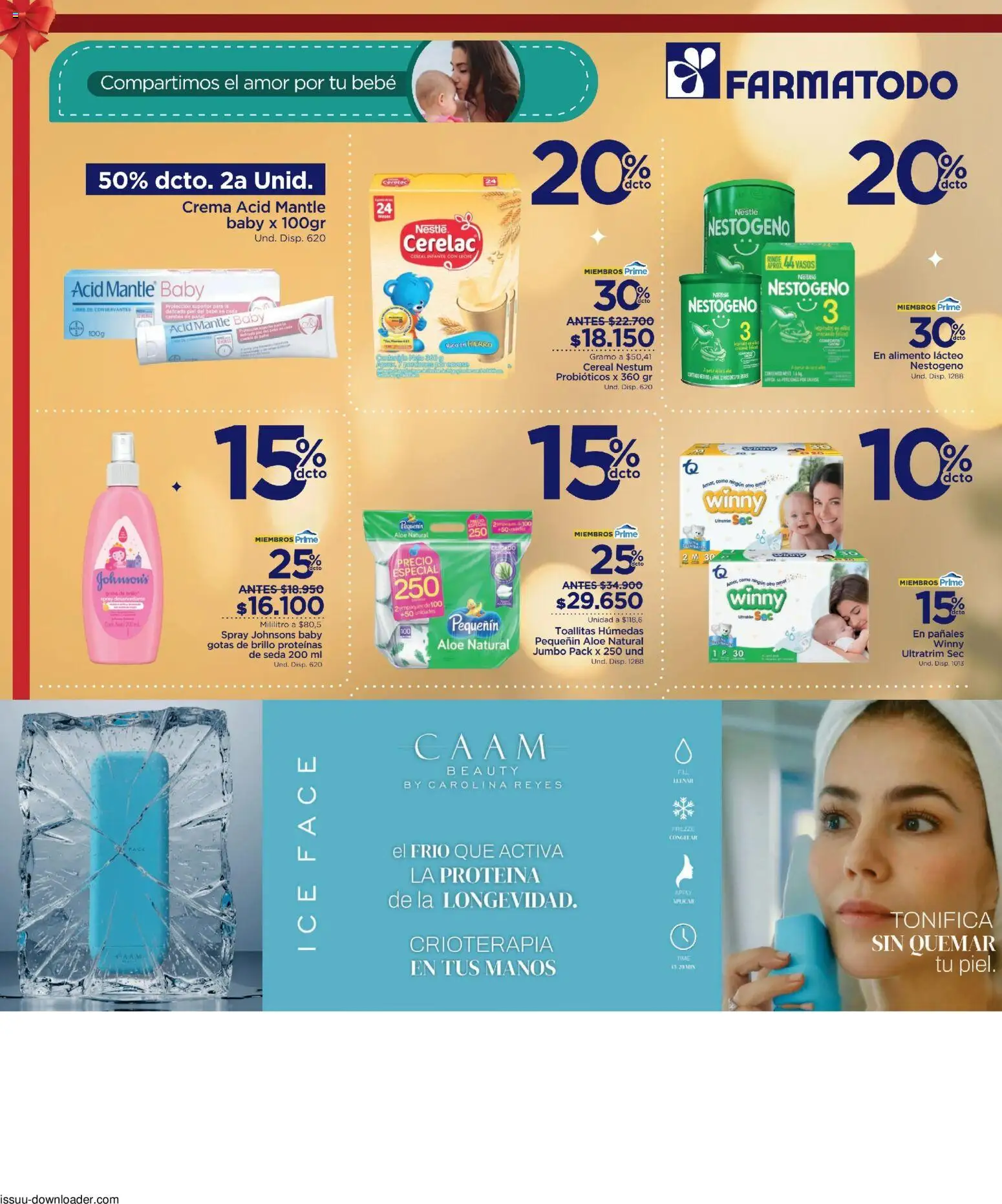 FarmaTodo revista - valida desde el 19.12.2025 | Página: 2 | Productos: Vasos, Crema, Brillo, Pañales