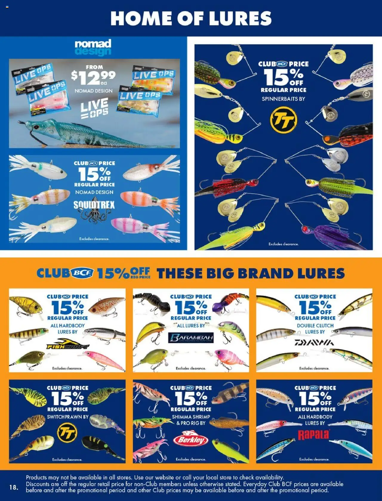 BCF catalogue - valid from 16.09.2025 | Page: 18 | Products: Clutch, Shrimp