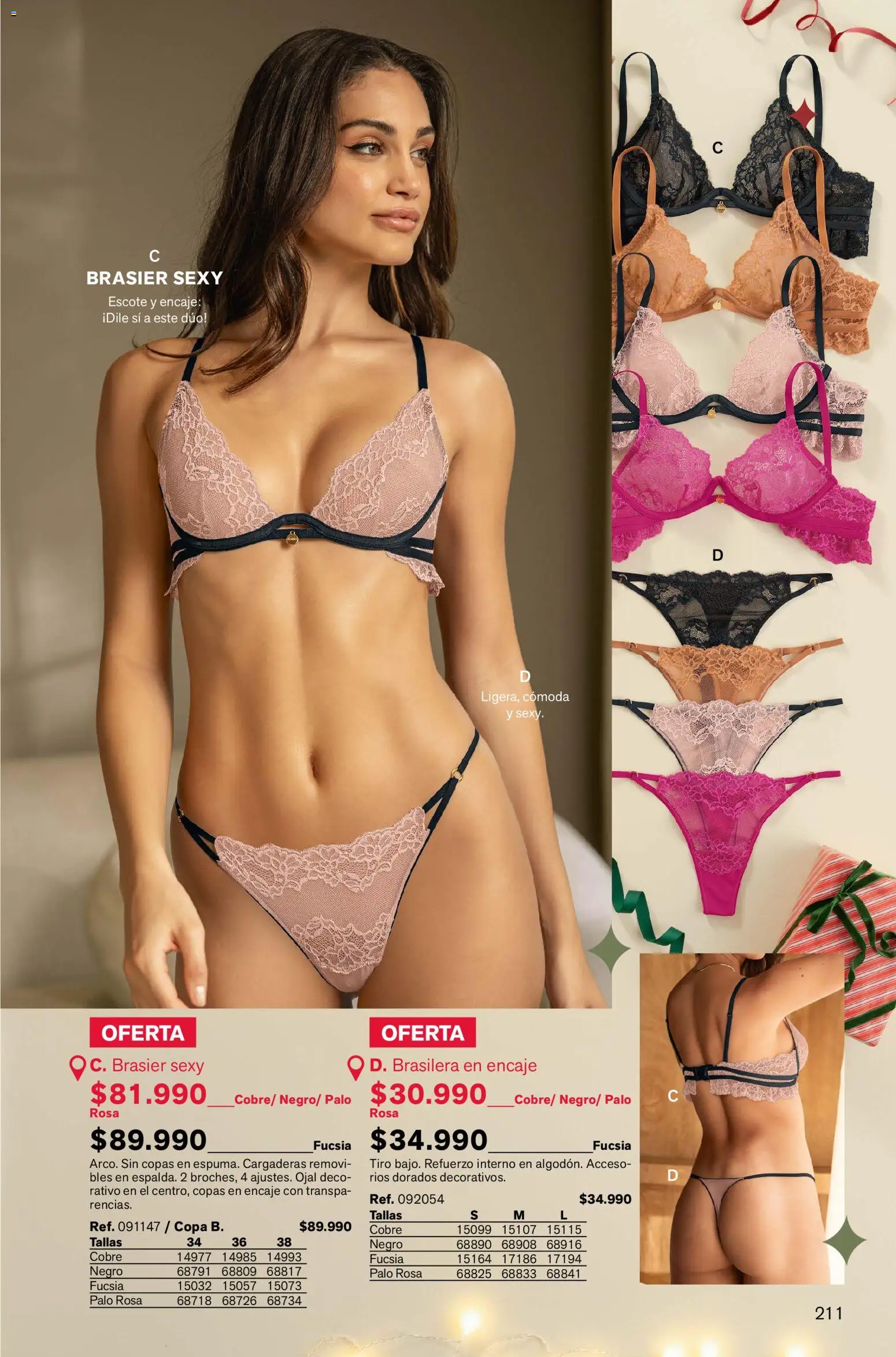 Leonisa revista - valida desde el 13.11.2025 | Página: 211 | Productos: Brasier, Cómoda