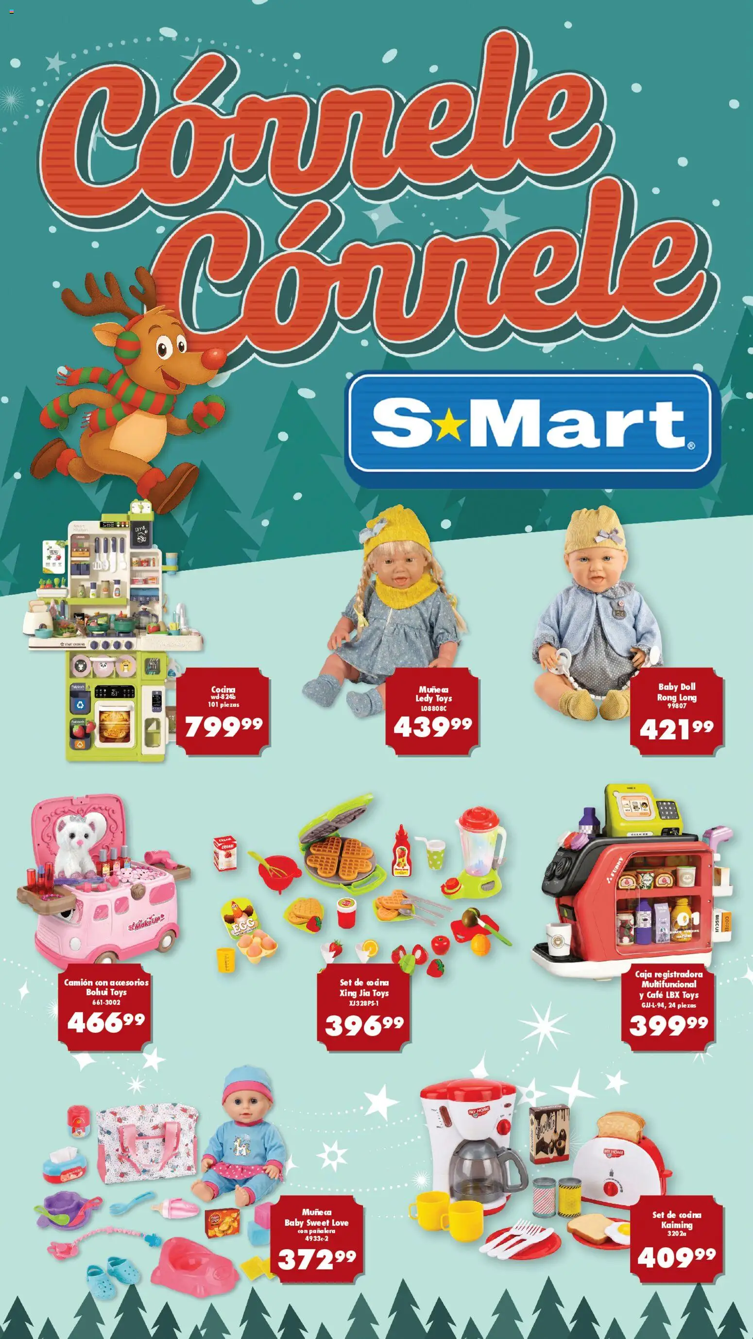 Nuevas ofertas de S-Mart válidas en toda la República Mexicana desde el 16.12.2025. ¡Encuentra las mejores ofertas en S-Mart folleto Ofertas de Feria Matamoros! | Página: 1 | Productos: Café, Cocina, Caja