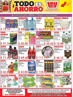 Nuevas ofertas de Casa Ley válidas en toda la República Mexicana desde el 07.07.2025. ¡Encuentra las mejores ofertas en Casa Ley folleto Mayoreo! | Página: 1