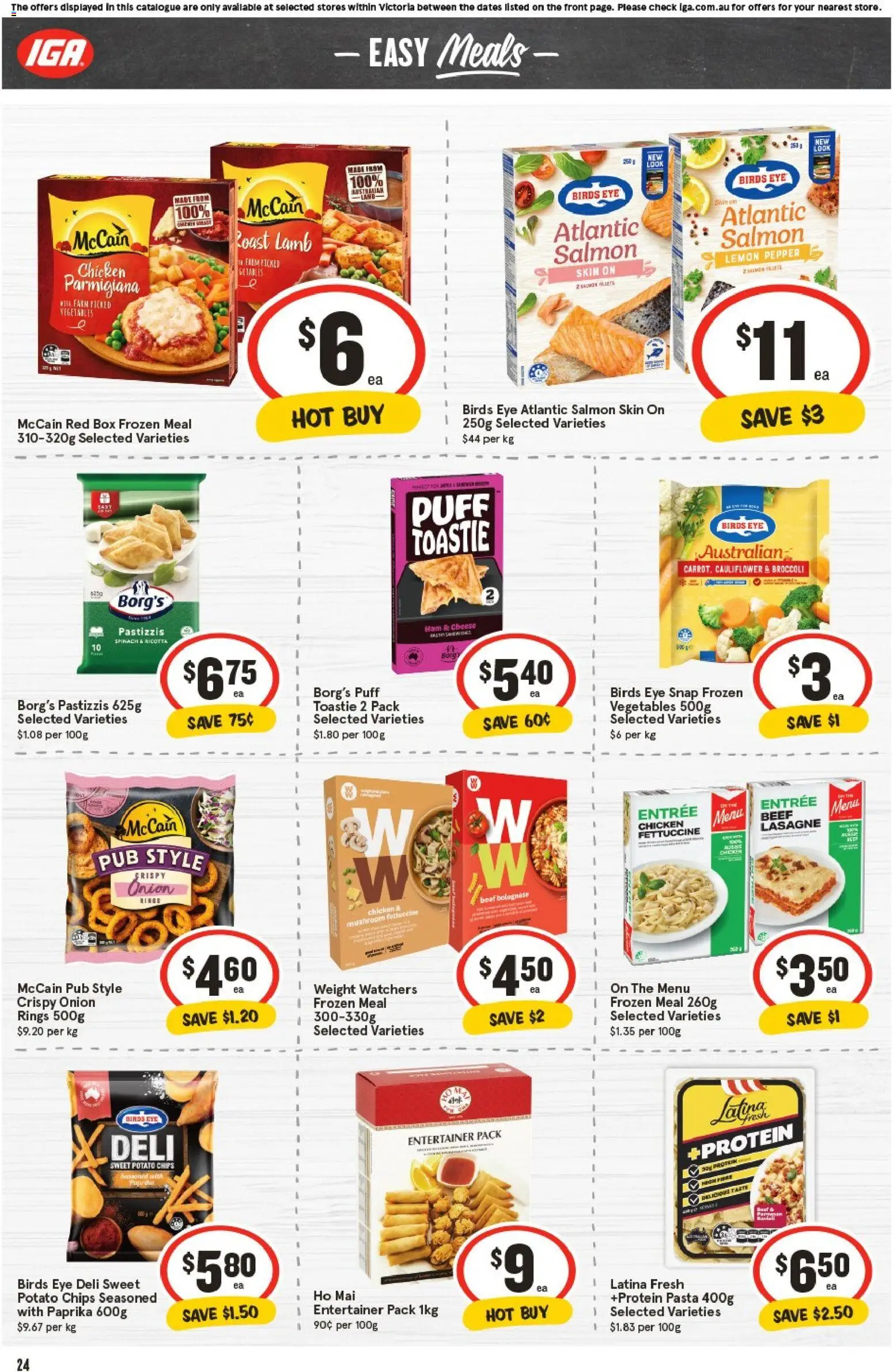 IGA catalogue - valid from 29.10.2025 | Page: 23 | Products: Ham, Chips, Salmon, Pepper