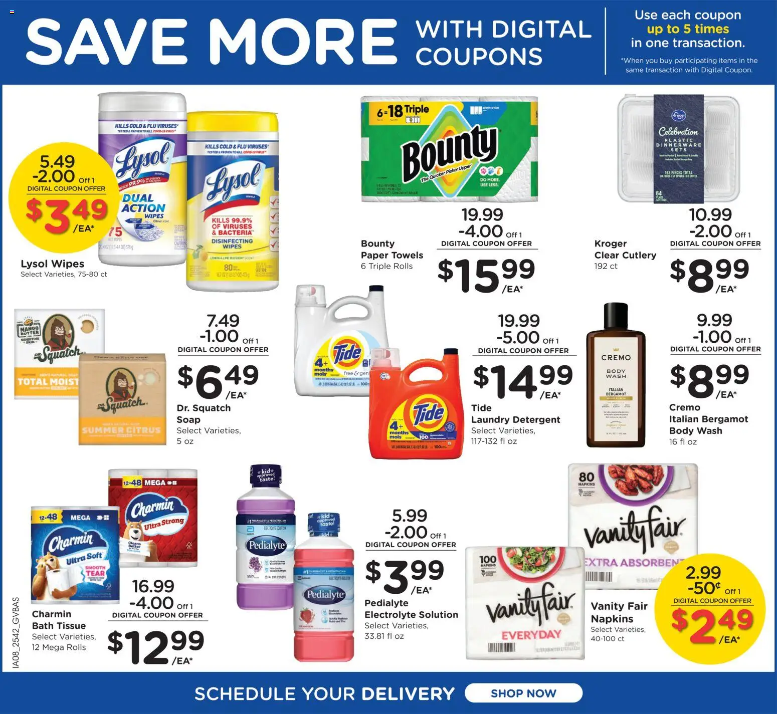 Kroger Ad - valid from 19.11.2025 | Page: 9 | Products: Bath, Soap, Detergent, Mango