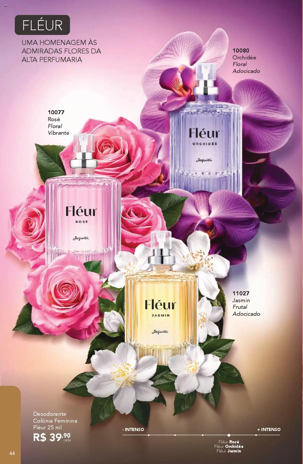 Jequiti Folheto - válido de 03.10.2025 | Página: 44 | Produtos: Desodorante, Flores