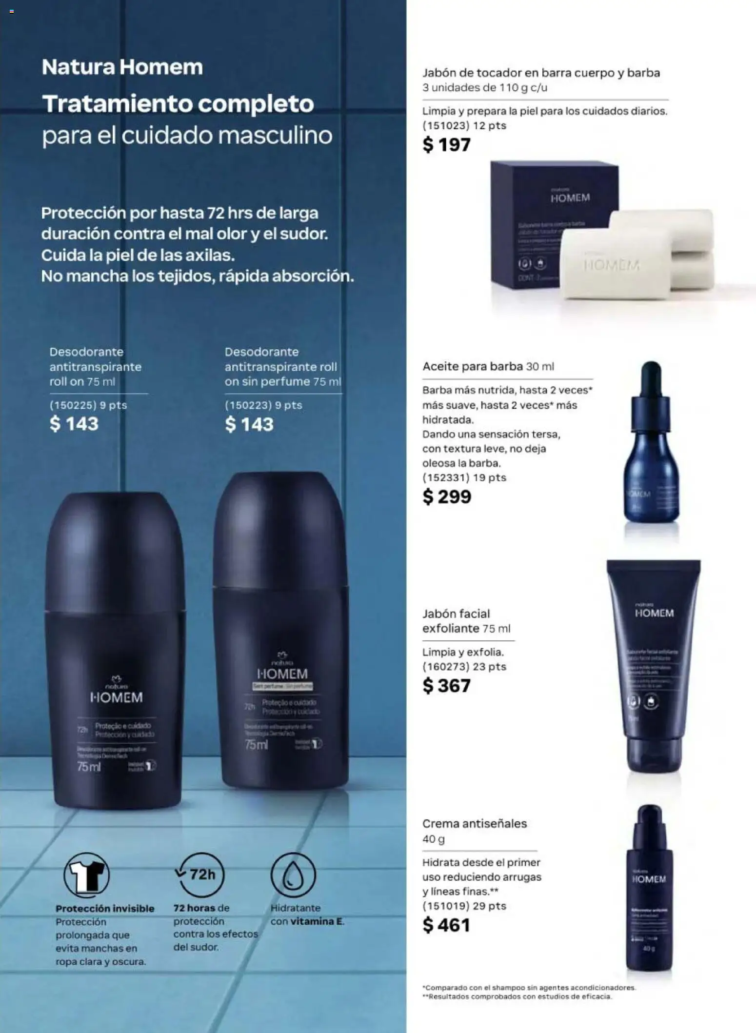 Nuevas ofertas de Natura válidas en toda la República Mexicana desde el 24.04.2026. ¡Encuentra las mejores ofertas en Natura campaña 7 2026! | Página: 49 | Productos: Desodorante, Antitranspirante, Crema, Jabón