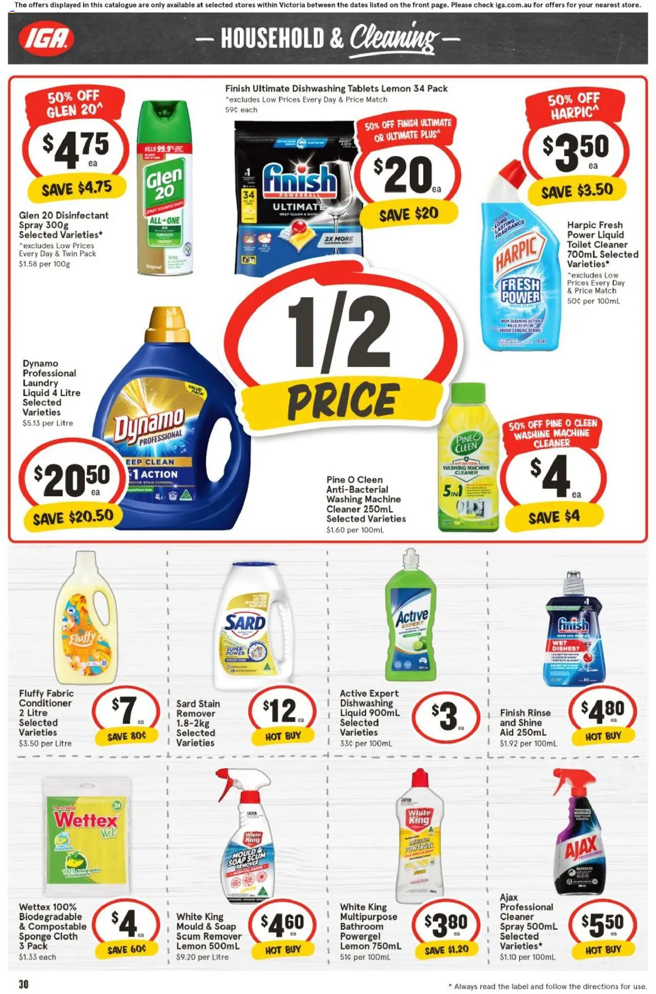 IGA catalogue - valid from 27.08.2025 | Page: 31 | Products: Toilet, Conditioner, Laundry, Washing machine