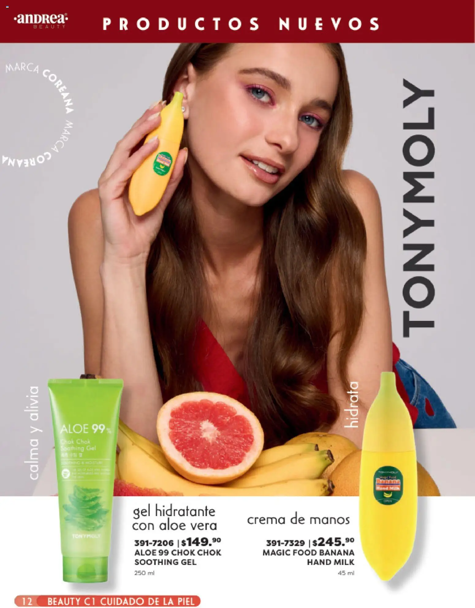 Nuevas ofertas de Andrea válidas en toda la República Mexicana desde el 25.01.2026. ¡Encuentra las mejores ofertas en Andrea catálogo Beauty! | Página: 12 | Productos: Crema, Crema de manos