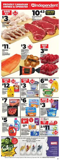 Preview of Independent Grocer flyer - NS from shop Independent Grocer valid from 18.09.2025