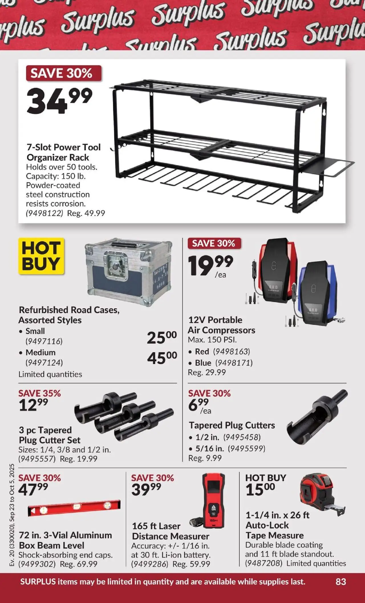 Princess Auto flyer valid from 23.09.2025 | Page: 89 | Products: PC, Cutter, Box