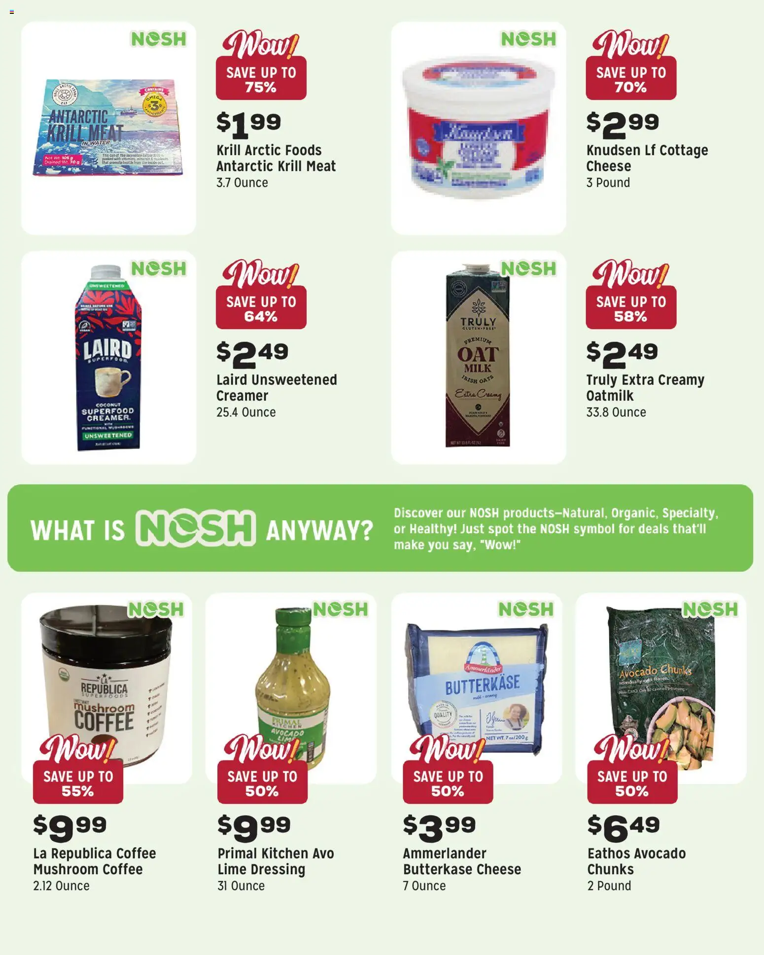 Grocery Outlet Weekly Ad - WA - valid from 07.01.2026 | Page: 8 | Products: Milk, Coffee, Water, Lime
