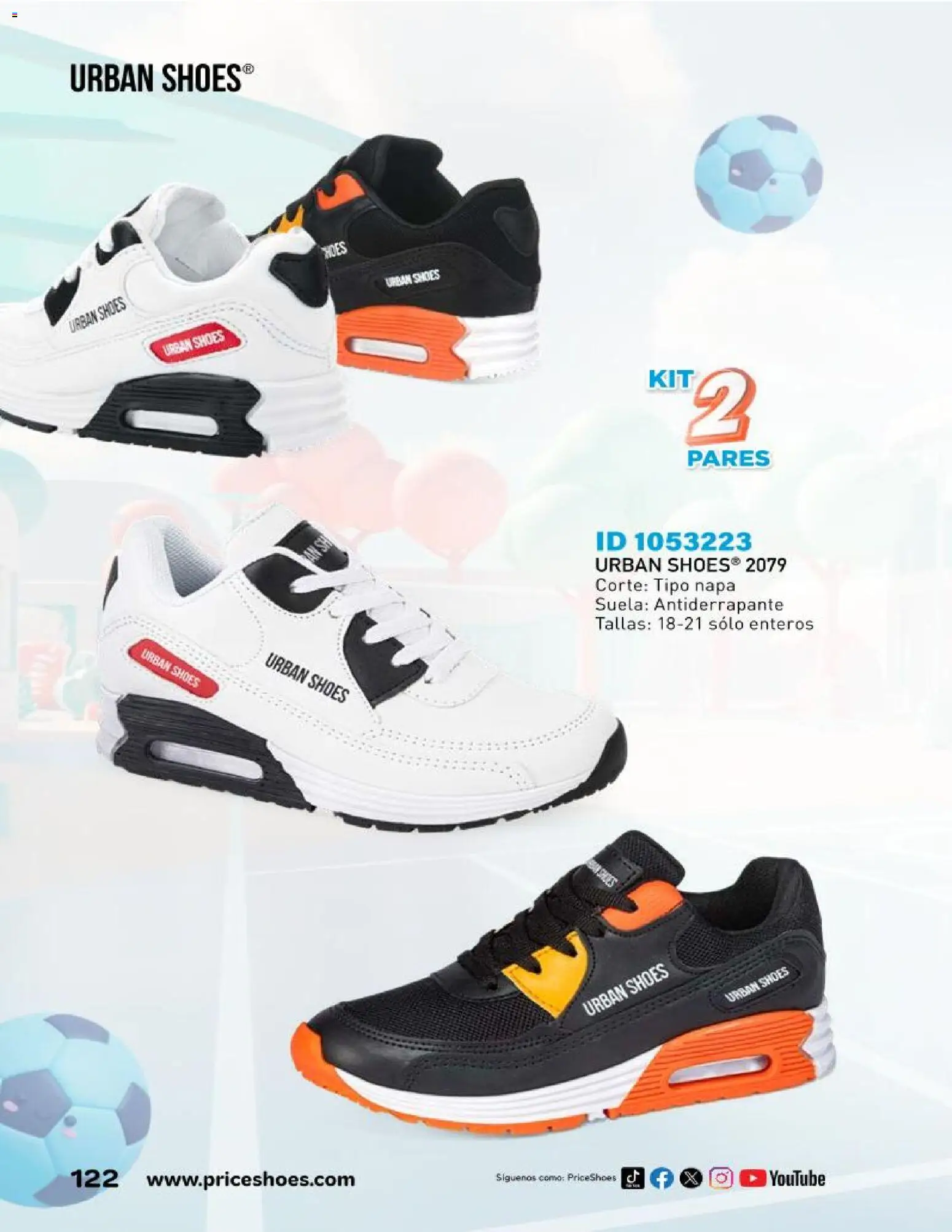 Nuevas ofertas de Price Shoes válidas en toda la República Mexicana desde el 01.09.2025. ¡Encuentra las mejores ofertas en Price Shoes catálogo Escolar! | Página: 122