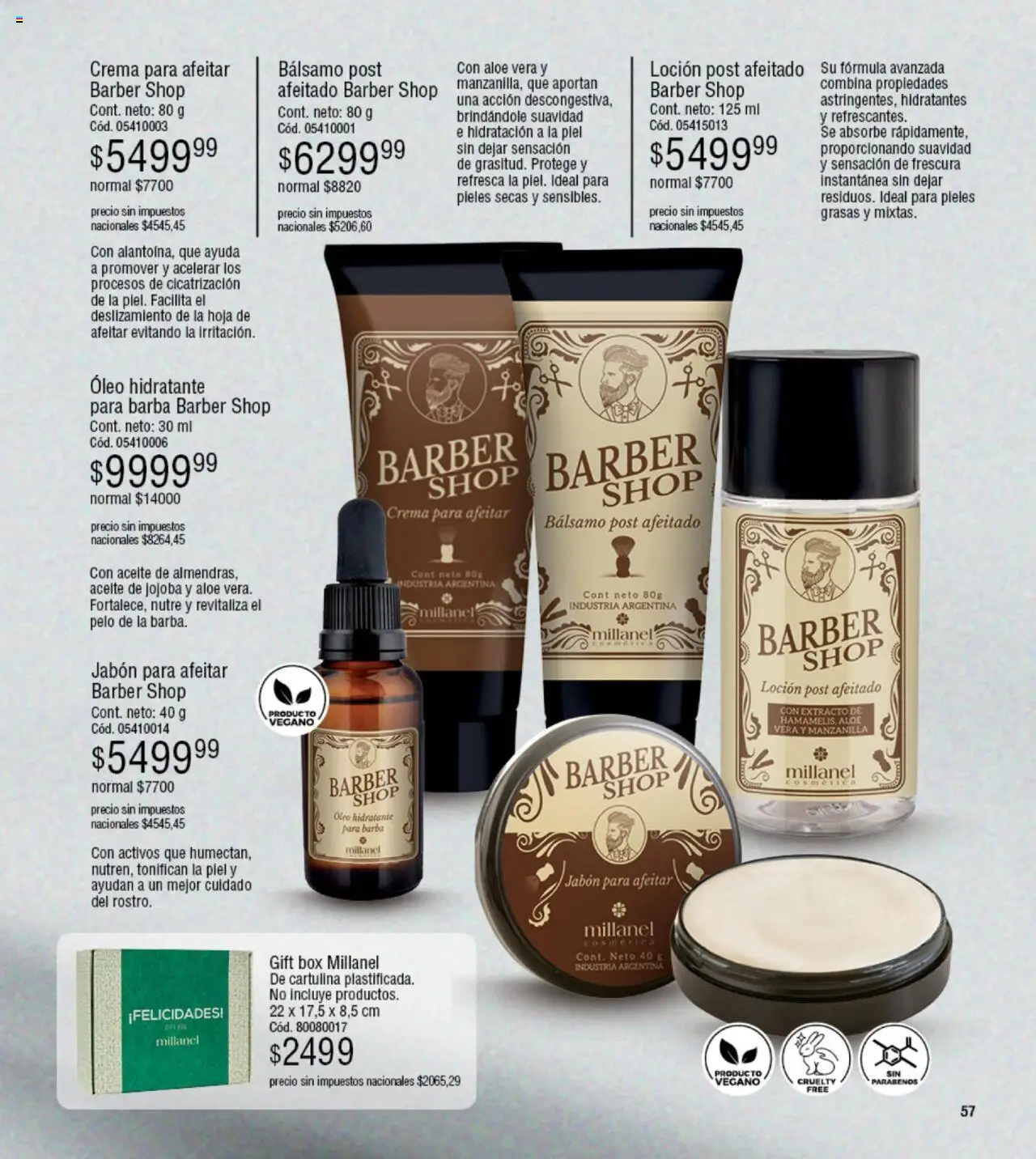 Millanel - Catálogo │ válido desde el 20.10.2025 | Página: 57 | Productos: Aceite, Jabón, Loción, Bálsamo