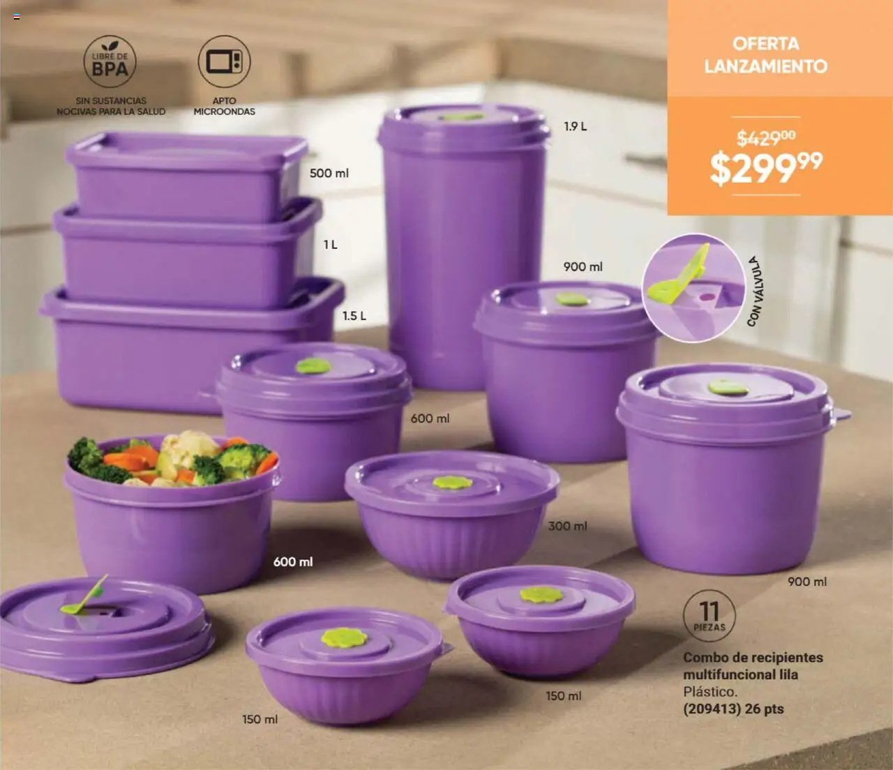 Nuevas ofertas de AVON válidas en toda la República Mexicana desde el 09.10.2025. ¡Encuentra las mejores ofertas en AVON - Casa & Estilo 16 2025! | Página: 43 | Productos: Microondas, Válvula