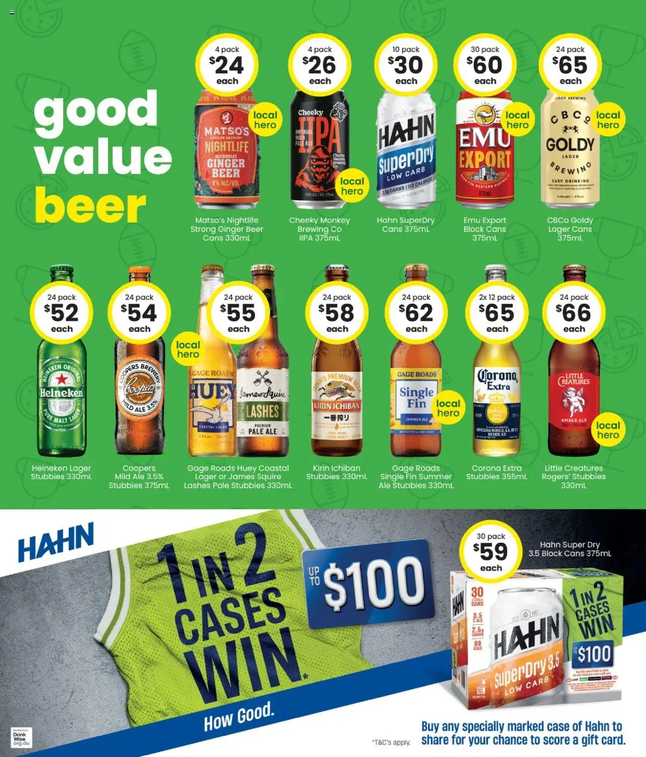 The Bottle-O catalogue - valid from 15.09.2025 | Page: 3 | Products: Ginger, Beer, Case, Press