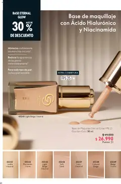 Oriflame catálogo válido desde el 04.10.2025 | Página: 54 | Productos: Maquillaje, Base, Base de maquillaje