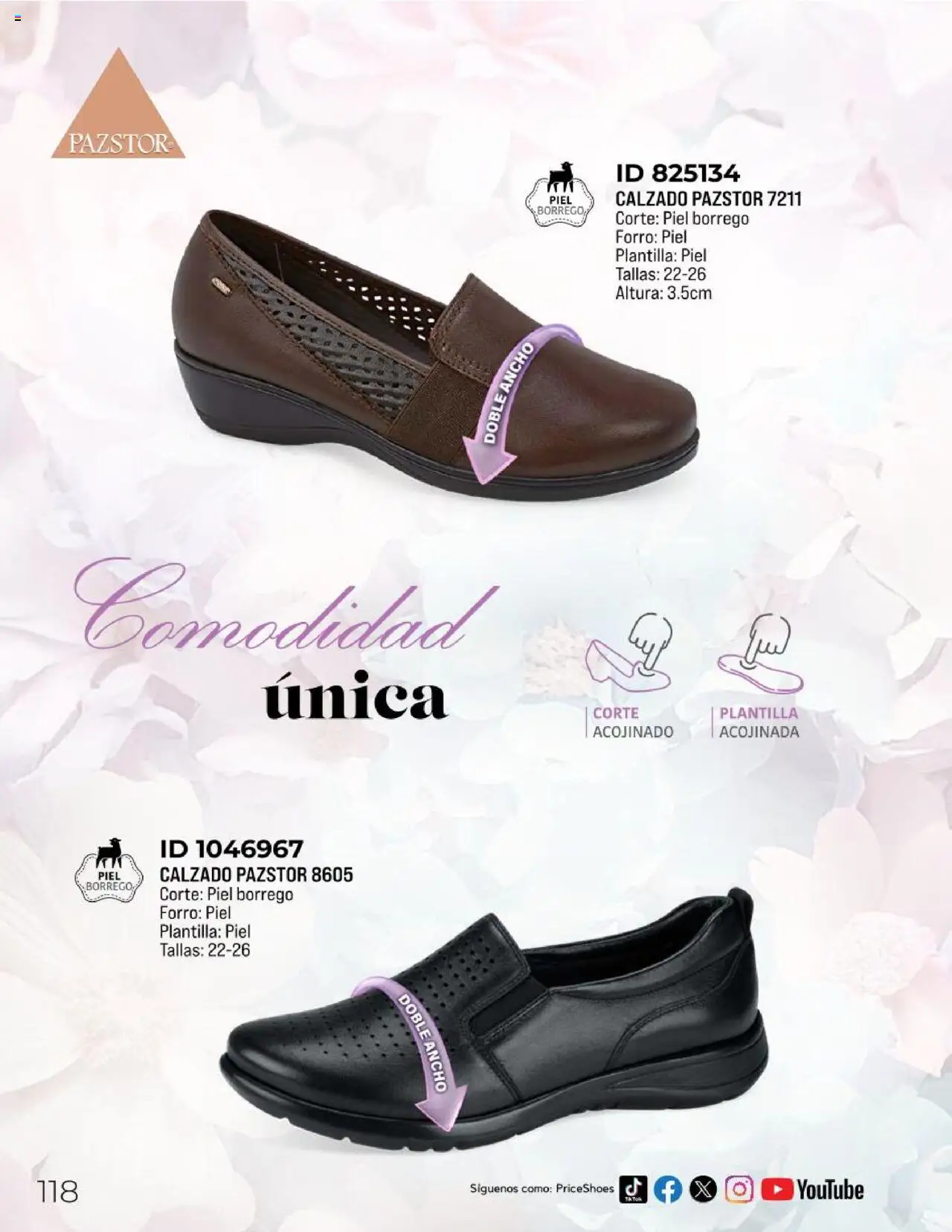 Nuevas ofertas de Price Shoes válidas en toda la República Mexicana desde el 10.02.2025. ¡Encuentra las mejores ofertas en Price Shoes catálogo Confort! | Página: 118
