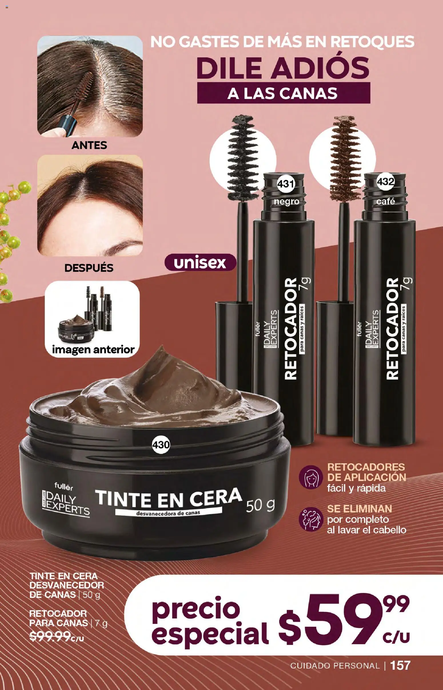 Nuevas ofertas de Fuller válidas en toda la República Mexicana desde el 18.03.2026. ¡Encuentra las mejores ofertas en Fuller campaña 25 2026! | Página: 157 | Productos: Café, Cera