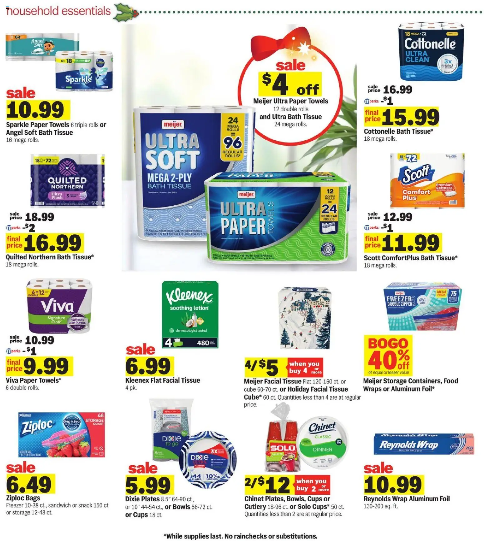 Meijer Weekly Ad - MI - valid from 12.11.2025 | Page: 27 | Products: Bath, Sheet, Freezer