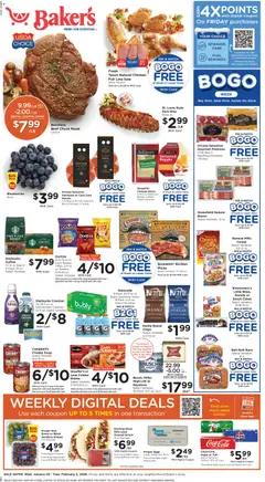Preview of Baker's weekly ads valid from 28.01.2026