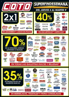 Vista previa Coto promos válido desde el 04.09.2025