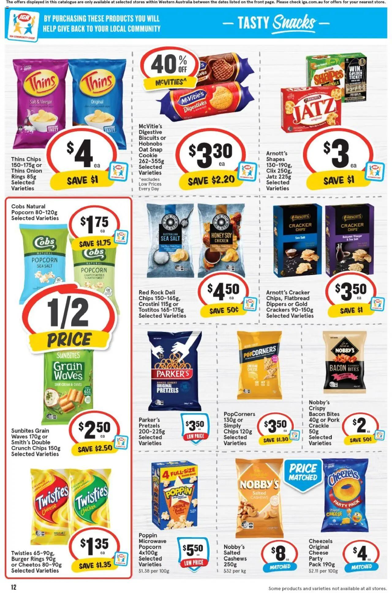 IGA catalogue - valid from 06.08.2025 | Page: 12 | Products: Box, Milk, Chocolate, Lollies