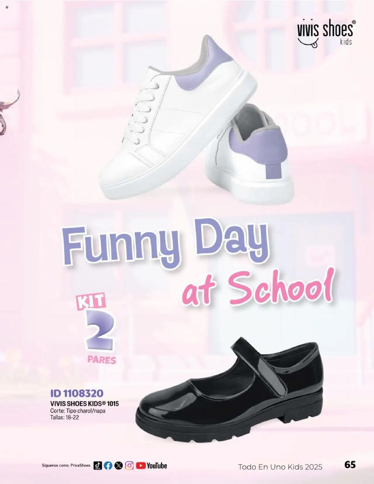 Nuevas ofertas de Price Shoes válidas en toda la República Mexicana desde el 23.04.2025. ¡Encuentra las mejores ofertas en Price Shoes catálogo Kids! | Página: 65