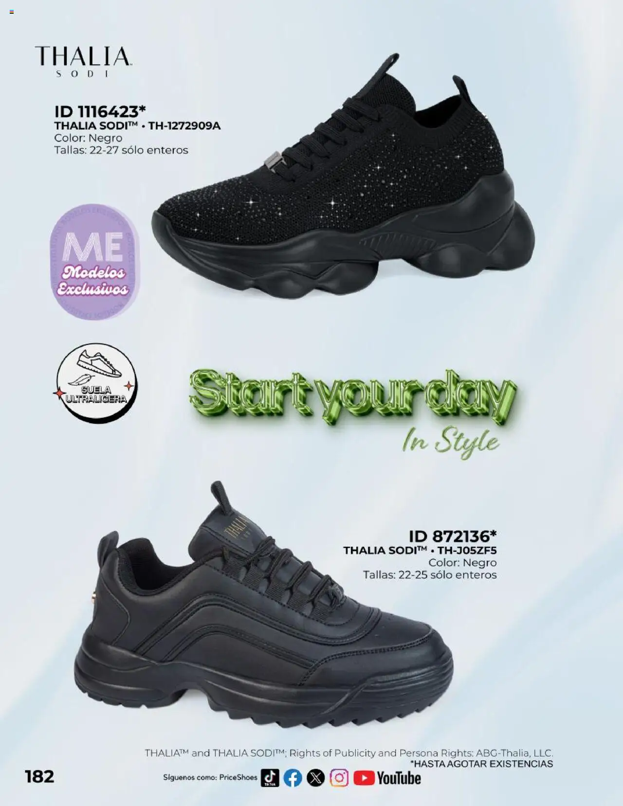 Nuevas ofertas de Price Shoes válidas en toda la República Mexicana desde el 19.10.2025. ¡Encuentra las mejores ofertas en Price Shoes catálogo Exclusivos 2025! | Página: 182