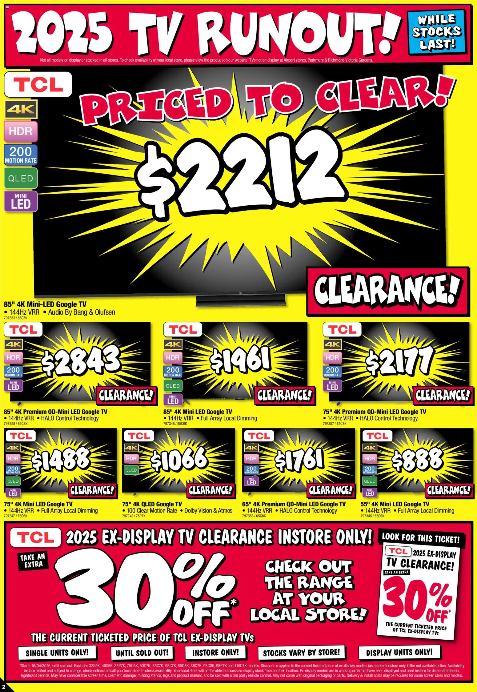 JB Hi-Fi catalogue - valid from 16.04.2026 | Page: 2 | Products: Tv, Screen